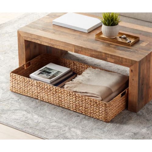 Water Hyacinth Coffee Table/Under Bed Bin | The Container Store