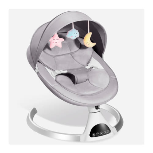 HARPPA Weddell | Electric Baby Swing, Newborn Electric Swing, Baby Swing Chair, Electric Swing Cradle, Infant Swing Chair, Infant Swing Indoor, Infant Swing and Bouncer, Best Swing Chair for Newborn, Newborn Bouncy Chair, Infant Bouncer Swing, Swing Chair