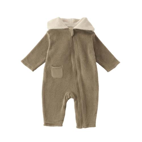 Teddy Fleece Baby Suit - Moss – Pehr