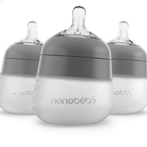 The Flexy Silicone Baby Bottle - FREE SHIPPING! BPA-Free, Anti-Colic – Nanobébé