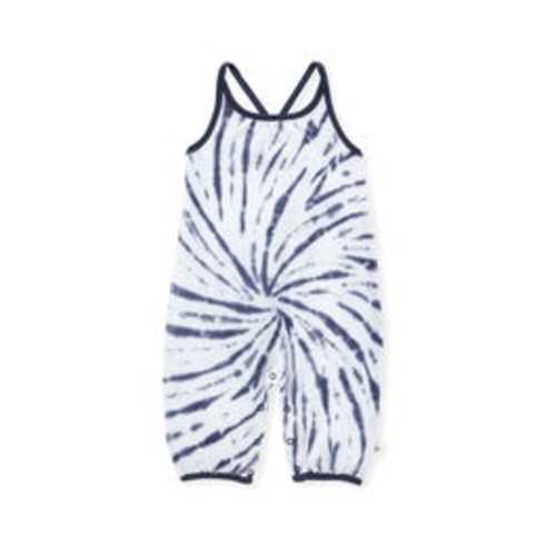 Twisted Tie Dye Organic Baby Bubble Jumpsuit