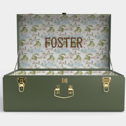 Grand Trunk - Green - Heritage Hunt / Embroidery