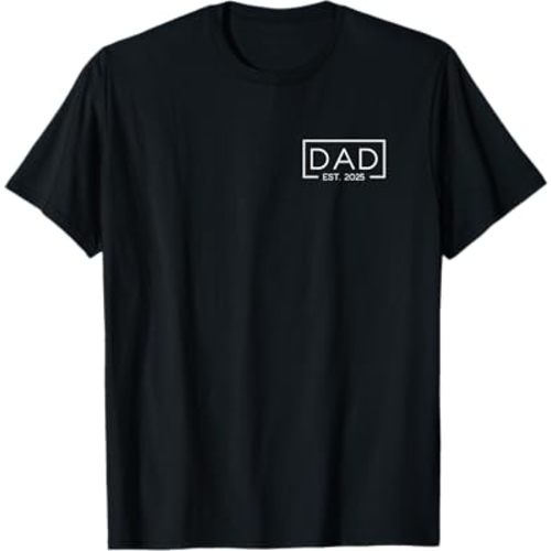 Dad Est. 2025 Logo Father 2025 loading New Dad 2025 T-Shirt