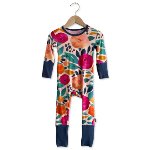 In Full Bloom Mini Ribbed Day to Night Romper