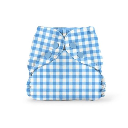 Esembly Cloth Diaper Outer Reusable Diaper Cover & Swim Diaper - Gingham - Size 2