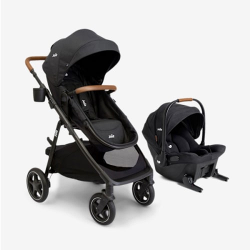 Joie Ginger LX And Mint Latch Travel System - Shale Dark