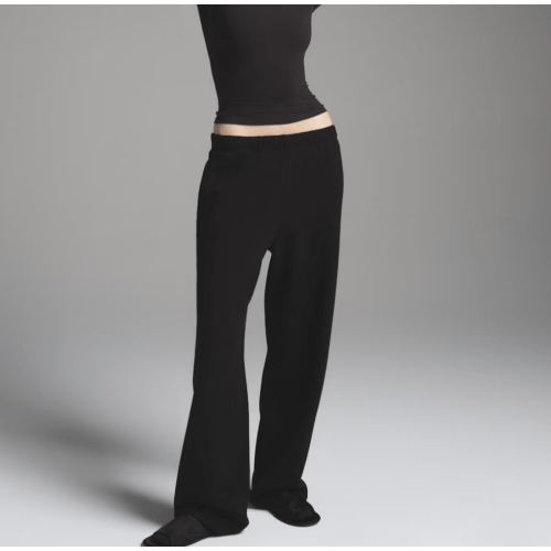 ONYX | LARGE | COTTON FLEECE CLASSIC STRAIGHT LEG PANT | ONYX