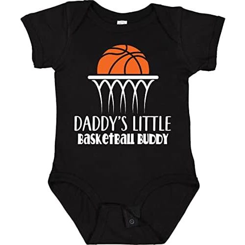 inktastic Daddys Little Basketball Buddy Boys Baby Bodysuit