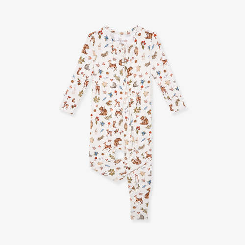 Forest Animal White Baby Convertible Sleeper | Iridessa