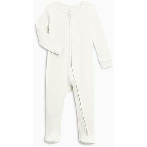 Colored Organics Baby Organic Cotton Peyton Zip Up Footed Sleeper