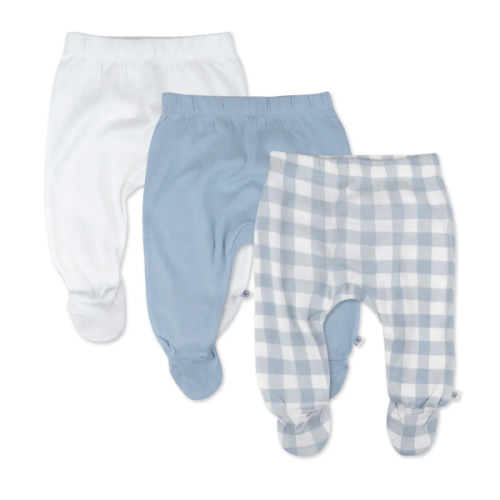 3-Pack Organic Cotton Footed Pants | Honest Baby Clothing