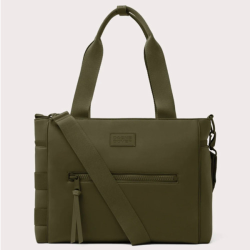 Wade Diaper Tote in Dark Moss