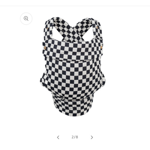 The Monarch Carrier - Ebony Check – Mabē