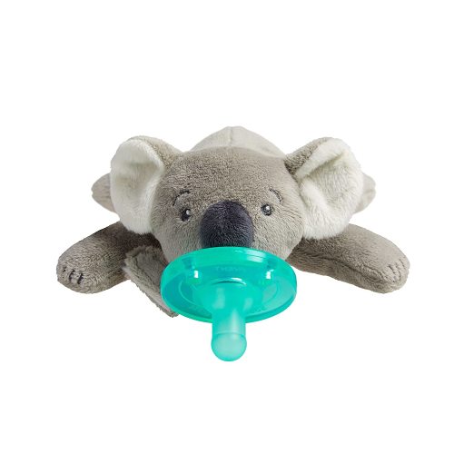 Philips AVENT Soothie Snuggle Pacifier Holder with Detachable Pacifier, Koala, 0m+, SCF Soothie Snuggle 0m+ Koala