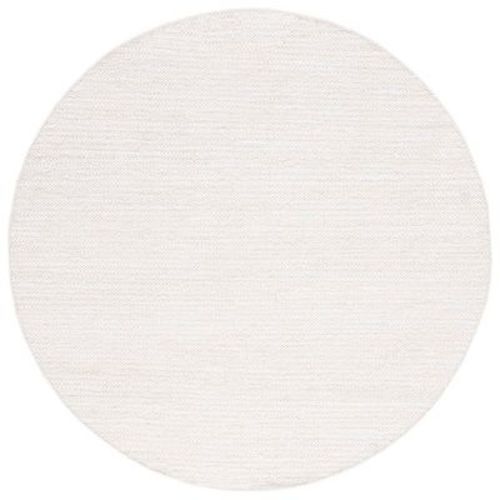 Natura NAT350 Flat Weave Indoor Area Rug - Ivory/Beige - 6' Round - Safavieh