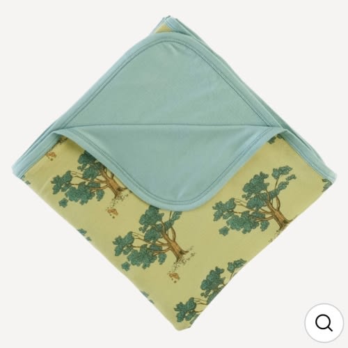 double layer blanket | pooh & tree | bamboo