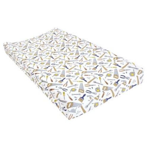Hudson Baby Infant Boy Changing Pad Cover, Construction Work, One Size