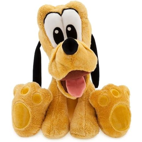 Disney Store Official Pluto Big Feet Plush – Small 12 Inches, Soft and Huggable Toy, Perfect Collectors and Kids, Ideal Gift for Birthdays and Special Occasions, Ages 0+