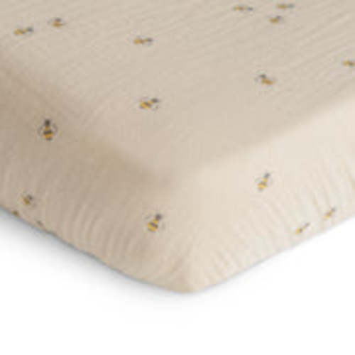 Mushie Extra Soft Muslin Crib Sheet