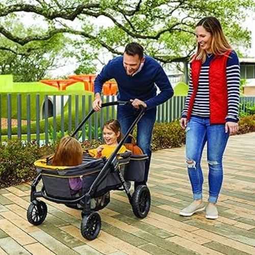 Evenflo Pivot Xplore All-Terrain Stroller Wagon (Adventurer Gray)