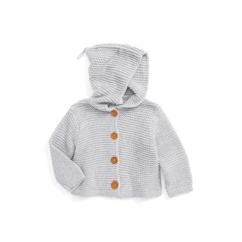 Baby Organic Cotton Hooded Cardigan