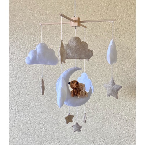 Custom Dog Mobile, Custom Baby Mobile, Pet memorial, Custom Dog, Dog Lover gift, New Mom Gift, Custom pet, Personalized Dog, Dog Replica