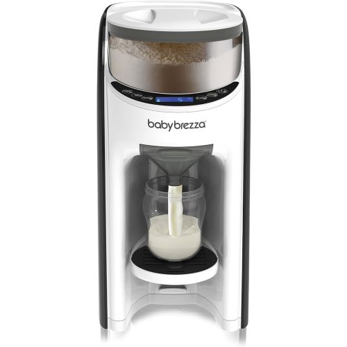 Baby Brezza New and Improved Formula Pro Advanced Formula Dispenser Machine - Automatically Mix a Warm Formula Bottle Instantly - Easily Make Bottle with Automatic Powder Blending, White