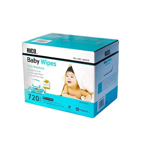 RICO Baby Wipes, 900 count Rich Moisture