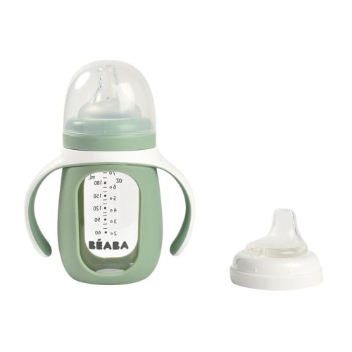 Training Bottle 7 fl oz sage green