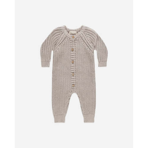 Chunky Knit Jumpsuit || Fog