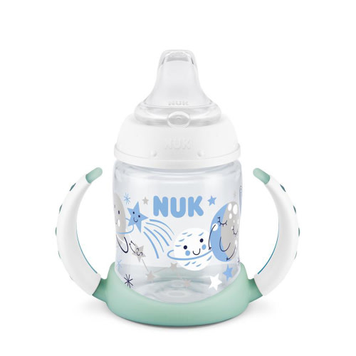 NUK Learner Cup, 5 oz Soft Spout Sippy Cup, 1 Pack, 6+ Months, Neutral, Unisex
