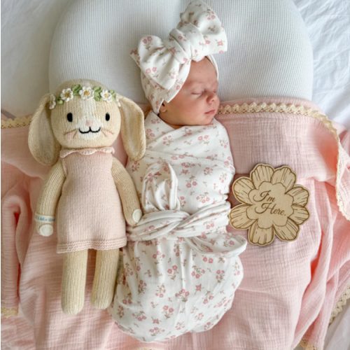 Swaddle Set | Paisley Peony – Little and Fern