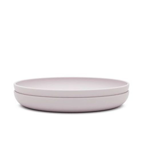 Lalo 2pc Silicone Dining Plates
