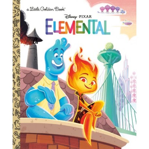 Disney/Pixar Elemental Little Golden Book - by Golden Books (Hardcover)