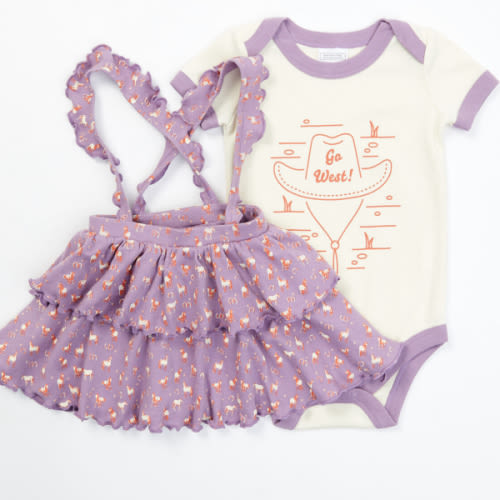 Shyanne Infant Girls' Printed Skirtall Set - 2 Piece