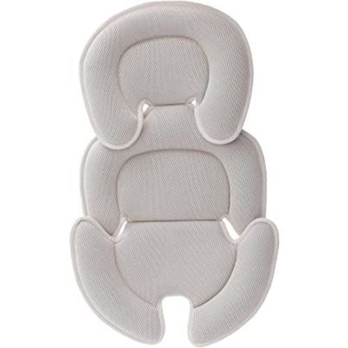 Head and Body Support Pillow Infant Car Seat Insert for Newborn to Toddler Stroller Cushion for Baby Shower Gifts (Gray)