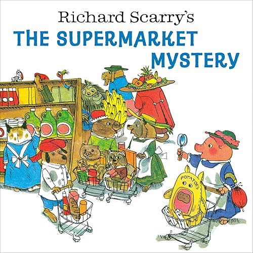 Richard Scarry's The Supermarket Mystery Paperback – March 28, 2023