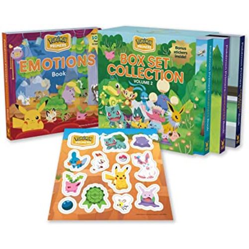Pokémon Primers: Box Set Collection Volume 2: Opposites, Habitats, Emotions, and Types (10)
