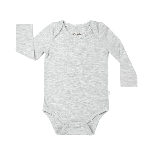 Little Sleepies Long Sleeve Bodysuit for Baby Girls & Boys, Soft Viscose from Bamboo One Piece, Baby Clothes (Newborn to 2Y)