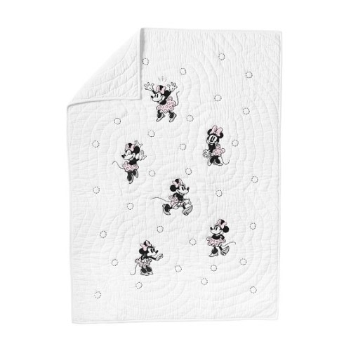 Disney Minnie Mouse Baby Quilt | Pottery Barn Kids