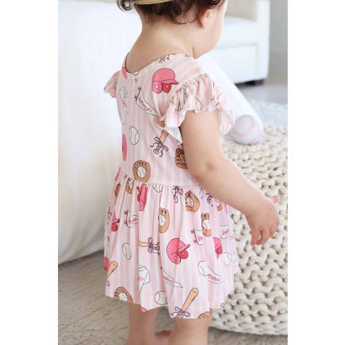 Sleeveless Twirl Bodysuit | Ballpark Babes