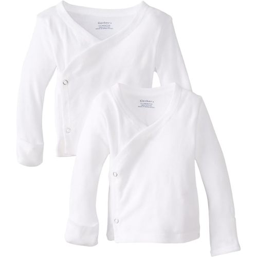 2-Pack Long Sleeve Side-Snap Shirts