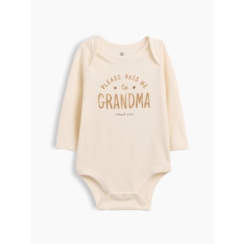 Baby Organic Cotton Family Graphic Bodysuit