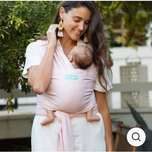 Classic Wrap Baby Carrier - Rose Quartz