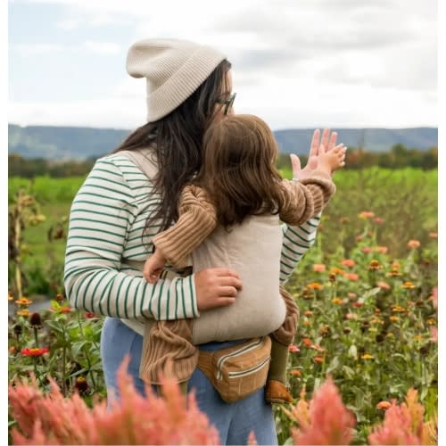 Tan Buckle Baby Carrier | Ergonomic Soft Structured Carrier