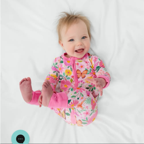 Butterfly Blooms Zippy – Little Sleepies