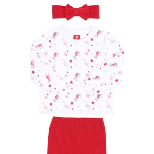 LFC Baby Top And Leggings Set White