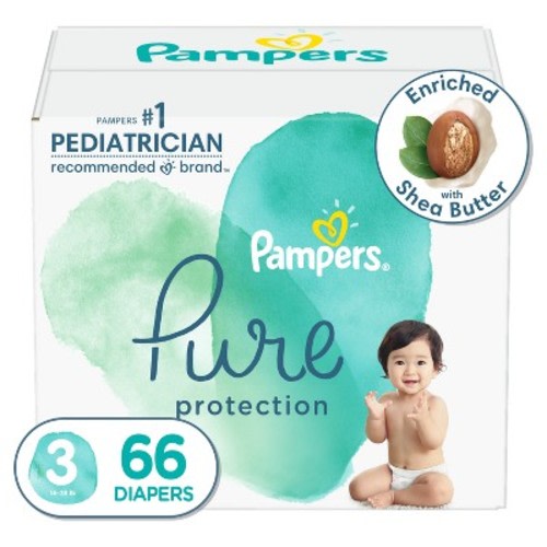 Pampers Pure Protection Diapers - (Select Size and Count), Size: 3