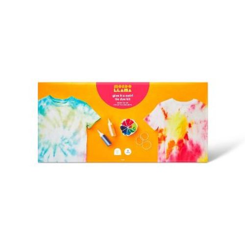 Give It A Swirl Tie Dye Kit - Mondo Llama™: DIY Art Kit, 59 Pieces, Includes Dyes & Gloves, Ages 12+