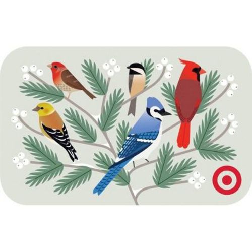 Winter Birds Target Giftcard $25